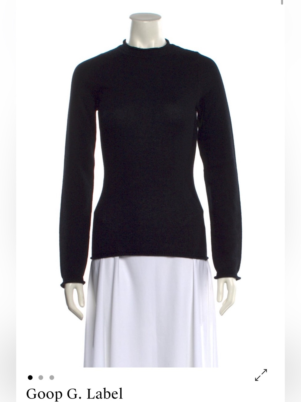 Goop G. Label Mockneck Sweater